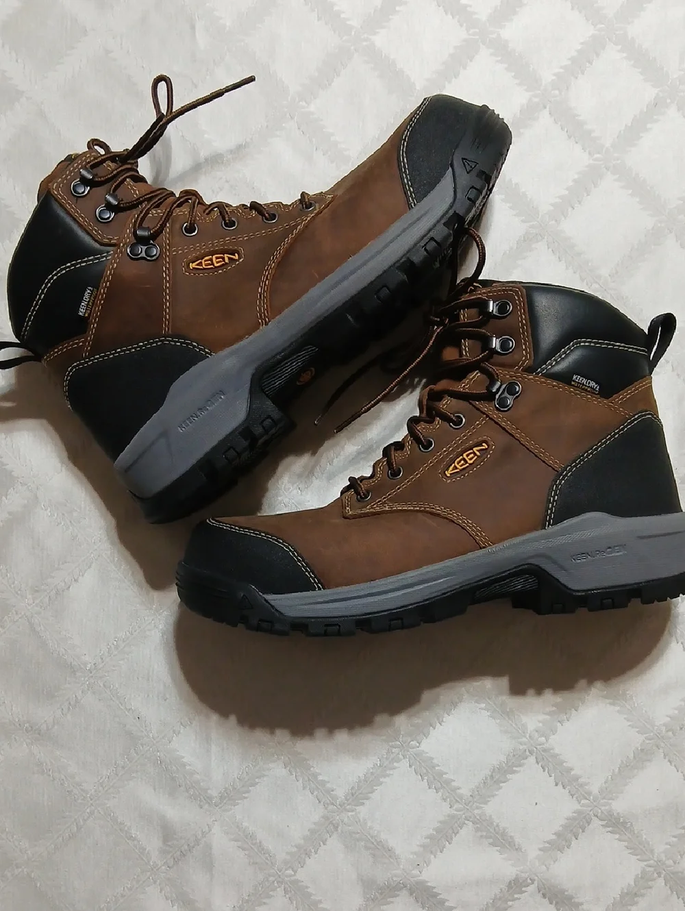 KEEN Utility Evanston Waterproof Boots Size 11EE